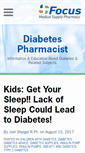 Mobile Screenshot of diabetespharmacist.com